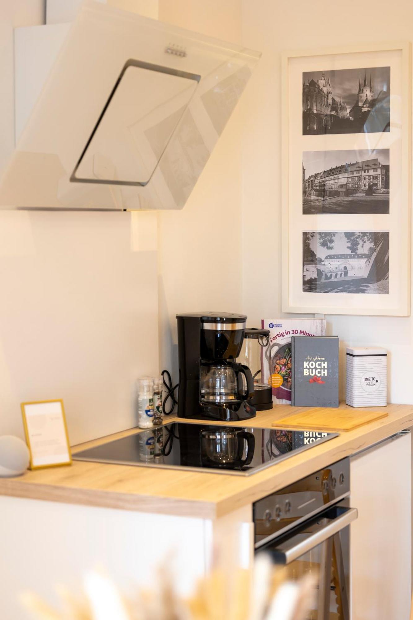 Maisonette Rustic Altstadt Zentral-Wlan-Parkplatz Erfurt Buitenkant foto