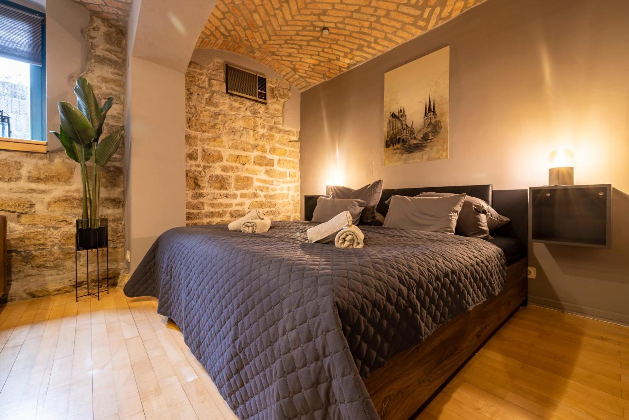 Maisonette Rustic Altstadt Zentral-Wlan-Parkplatz Erfurt Buitenkant foto