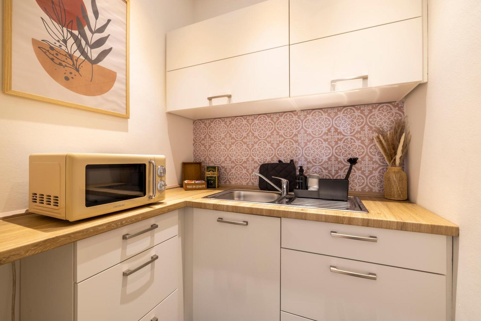 Maisonette Rustic Altstadt Zentral-Wlan-Parkplatz Erfurt Buitenkant foto
